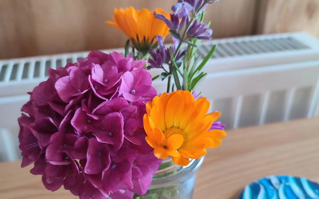 Luxurious underfloor heated Yurt with Hot tub