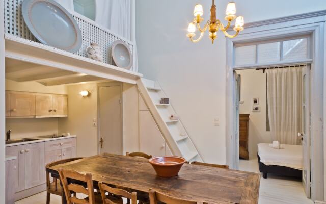 White Traditional House