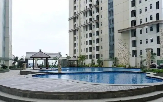 Homey 2BR Apartment with Space Room at Vittoria Residence