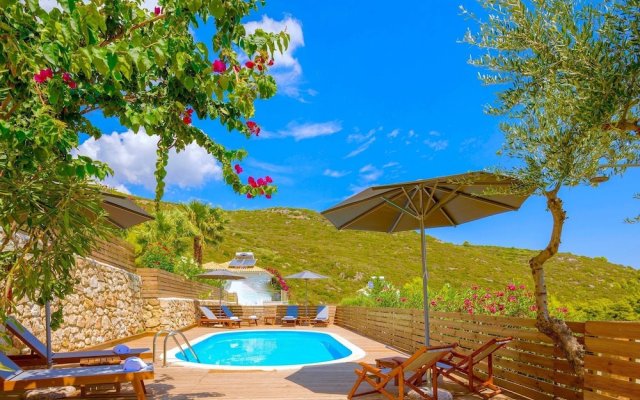 Beautiful Luxury Villa, Private Pool, Panoramic View on Ionian Sea, Zakynthos