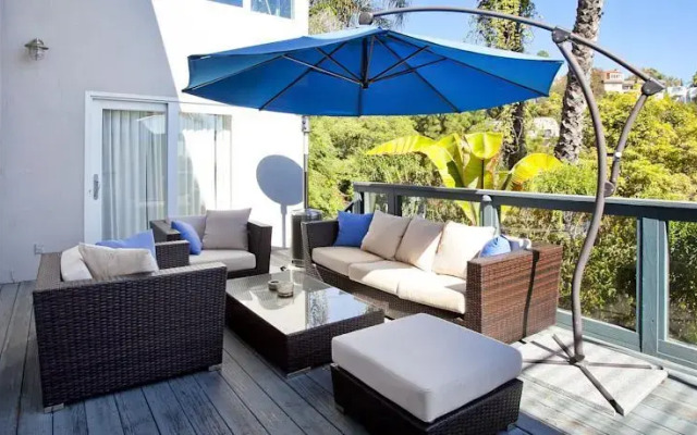 MidCentury Poolview Retreat by LuxPads