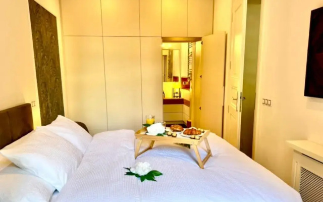 Amazing flat with garden, Vinohrady near center