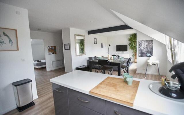 Appart Balcon 10 mins Disneyland 2CHB QuartierChic