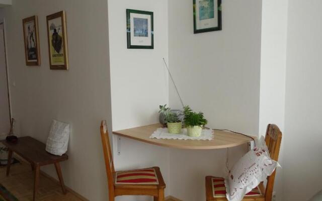 Homely Apartment in the Center with Garden View