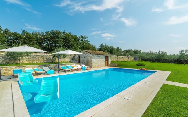 Enchanting villa with beautiful stone architecture