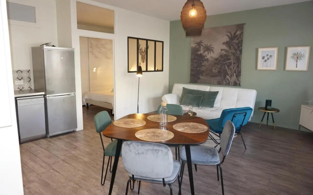 L'Eucalyptus, charmant T2 au cœur du centre ville