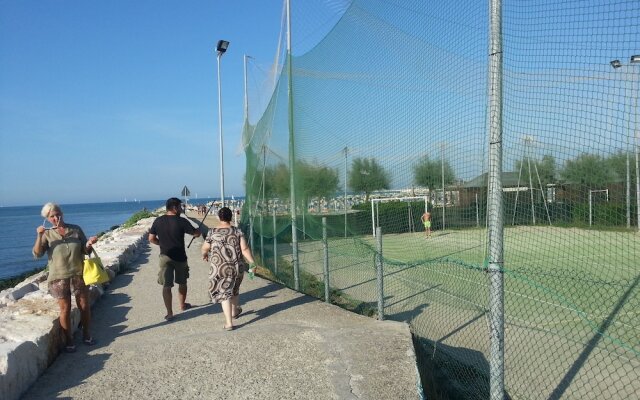 Appartamento sulla spiaggia con balcone