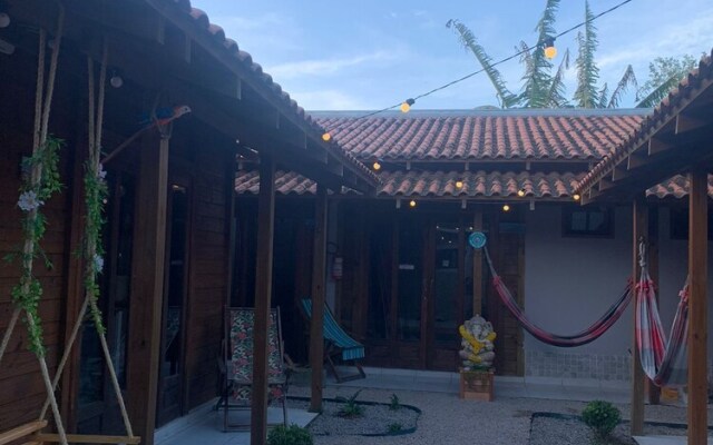 Rumah Pantai cabanas de aluguel