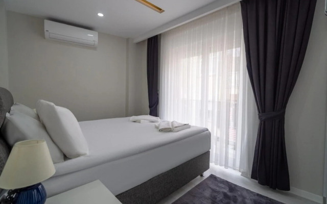 Apartment With Balcony Close to Beach in Muratpasa
