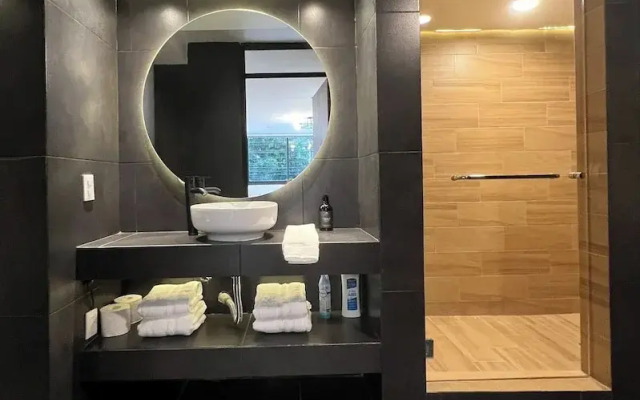 Posh Polanco Apts with Tv and Desk