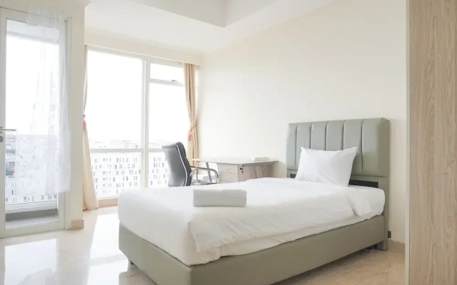Wonderful And Cozy Designed Studio At Menteng Park Apartment