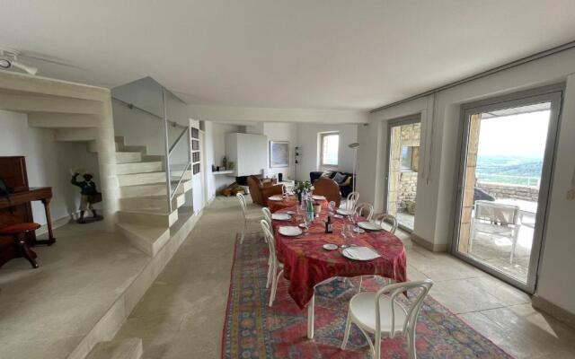Maison a Gordes Centre 200m2 Terrasse panoramique