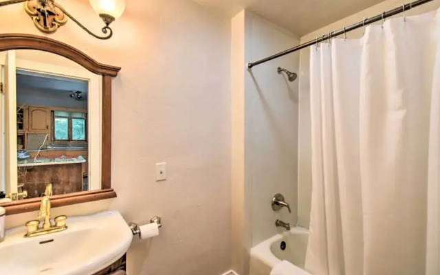 Walkable Lake Elkhart Apt: Dine, Shop, Swim!
