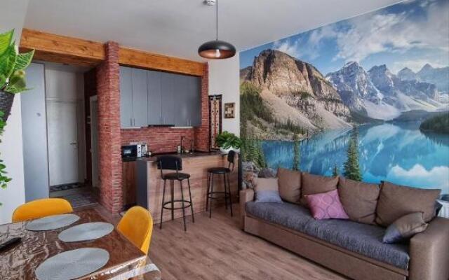 2-bedroom apartment with mountain view in New Gudauri