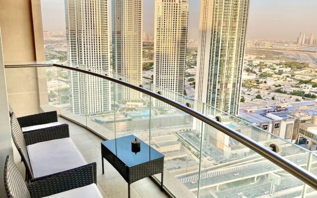 SuperHost- Classy Apt With Incredible Partial Fountain View I Address Dubai Mall