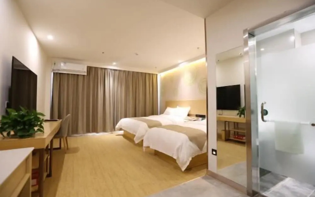 GreenTree Zhixuan Hotel (Dezhou Bus Train Station Black Horse Antiques Debai Plaza) – Guest Rooms – Dezhou