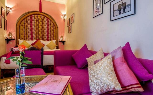 Room in BB - Riad Anabel - Rose Suite
