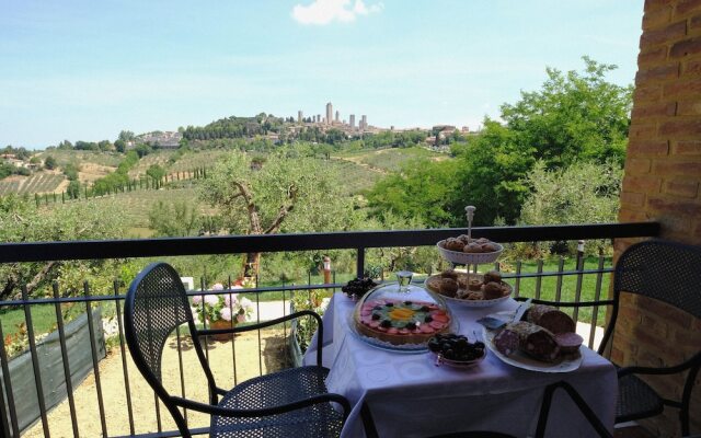 B & B La Cornice - Gina Room With Bathroom and Private Terrace