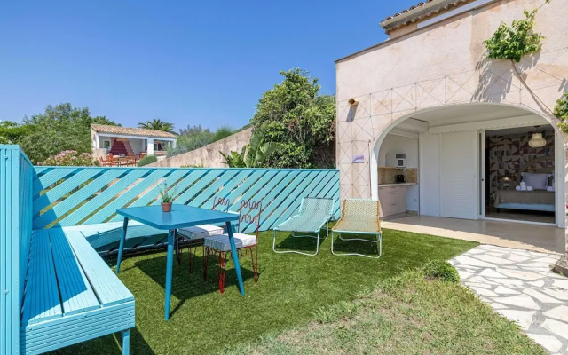 Splendid Flat in Provencal Villa 1br/3p