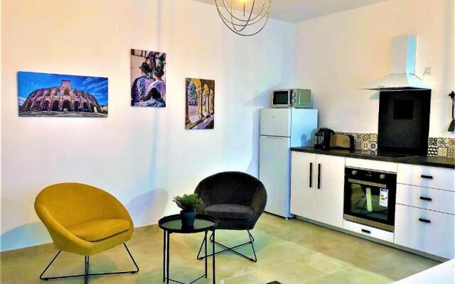 Cosy spacieux ,calme à 200 m des Arènes, wifi