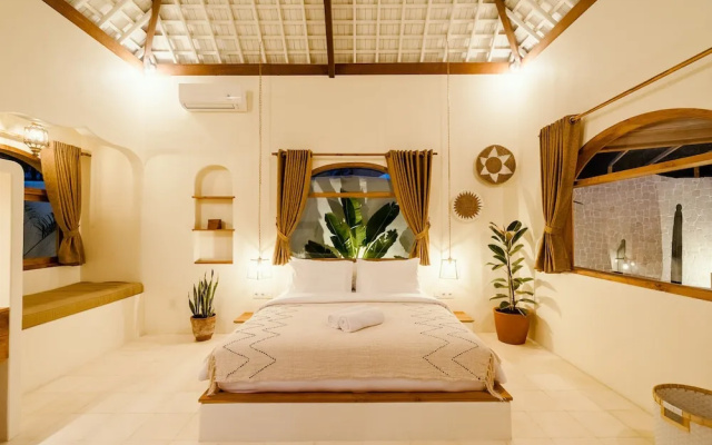 Villa Canggutopia 4 by Alfred in Bali - Relaxing 1BR Private Pool Villa 5min to Echo Beach – Guest Rooms – Canggu