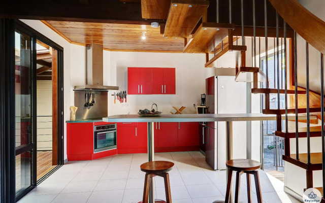 Kaz Bois Blanc - Vue mer - Les Avirons