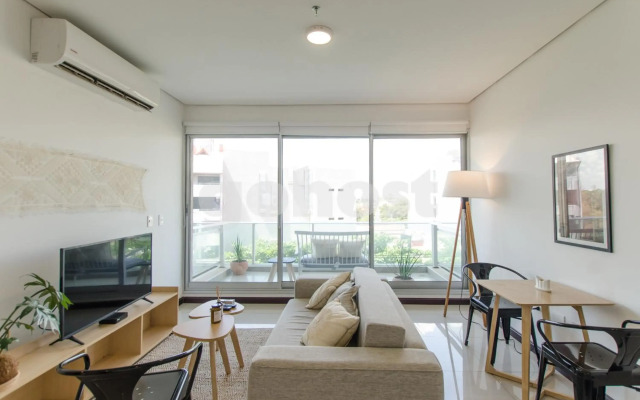 Relájate en este Hermoso y Acogedor Dpto 1D007