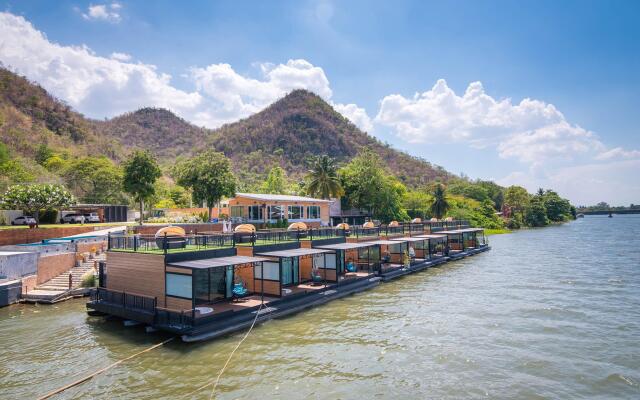 Blue Sky Raft at Kanchanaburi