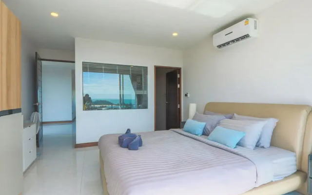 Sea View Front&Back Pool Near Beach V240