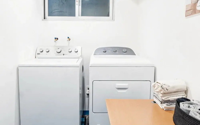 Bed in mixed room near Coyoacan