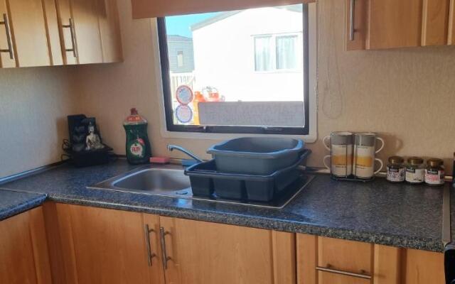 Lovely Caravan at Ingoldmells Just Behind Sealands