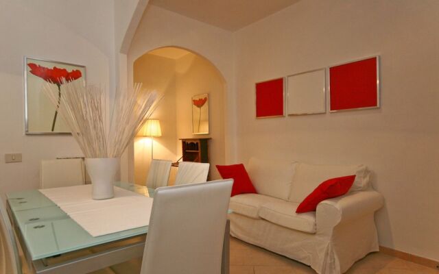 Rental In Rome Red And White Apartment