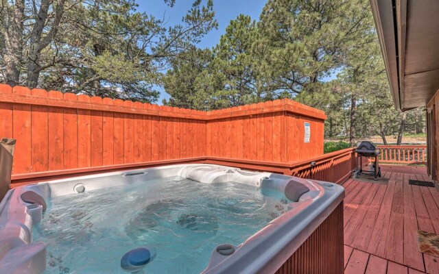 Quiet Retreat w/ Hot Tub - 16 Miles to Ski Apache!