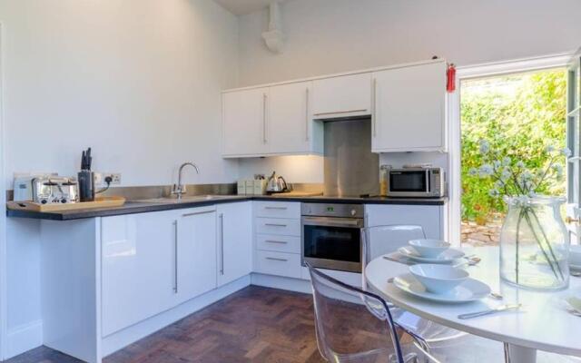 Victorian Flat Suite in converted school-house building