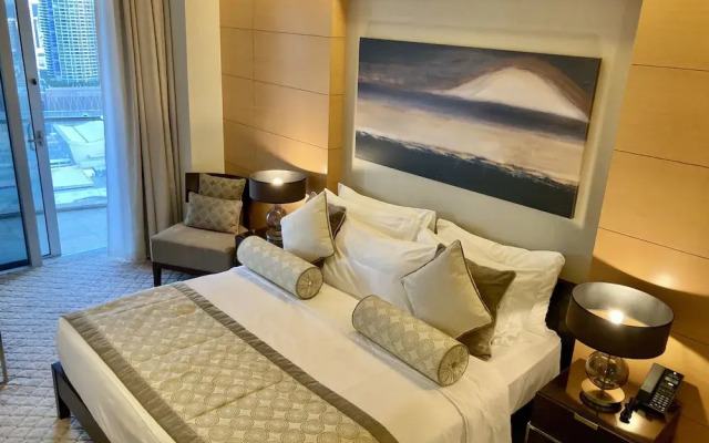 SuperHost- Classy Apt With Incredible Partial Fountain View I Address Dubai Mall