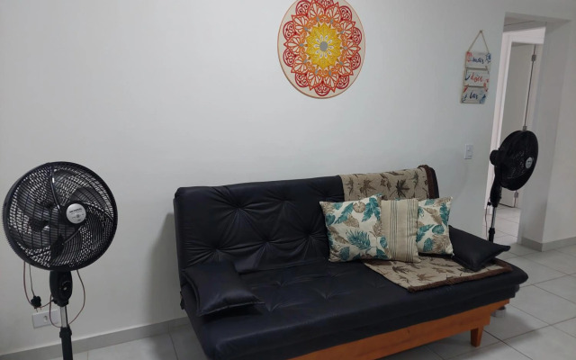 Ubatuba - Apartamento com Churrasqueira e Piscina