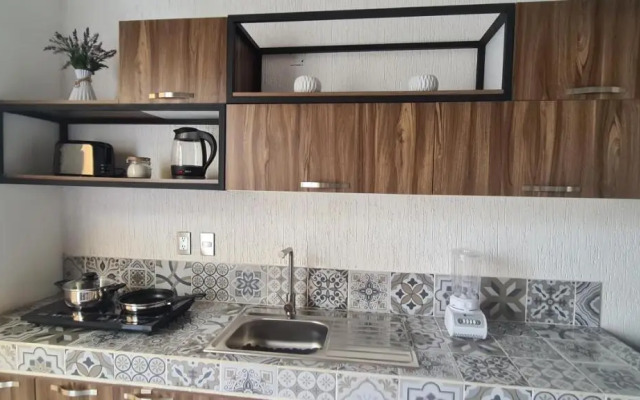 Moderno depa con terraza y vista extraordinaria