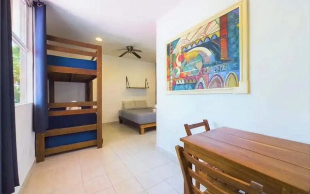 Stylish 2BR Retreat With Private Patio