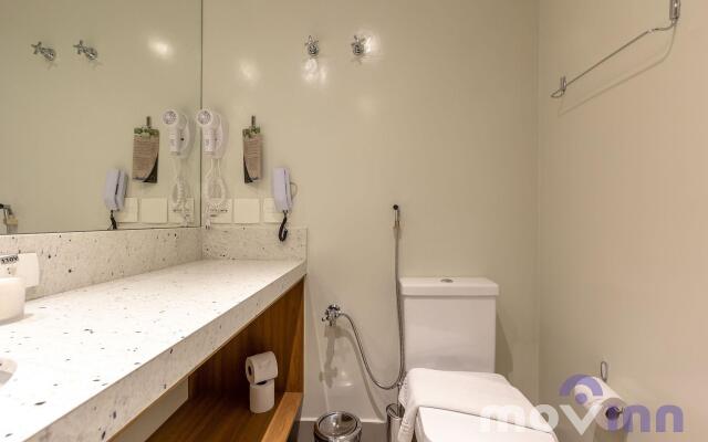 Apartamento Berrini 2 suites by MOVINN I QUARTO DUPLO
