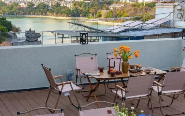 Shangjin · Private  Rooftop Garden Star River Lake View Tea · Coffee Travel Vacation Stay