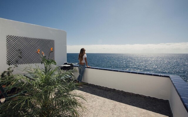 Beautiful House Above The Atlantic Ocean