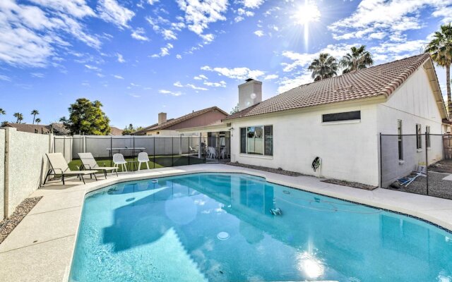 Pool, BBQ & Patio: Gilbert Getaway Near Golfing