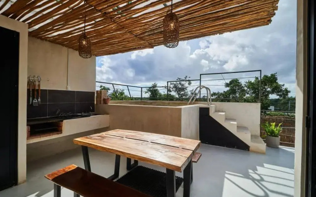 Saskab 11 Private RoofTop&Pool Jungle View 2BR PH