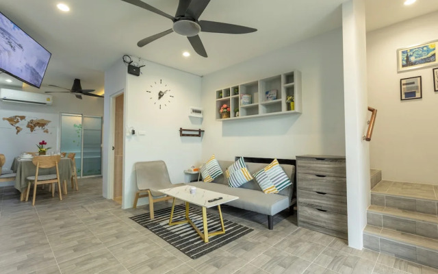 PrivateInDoorPoolBangTao1.2km2Beach v135