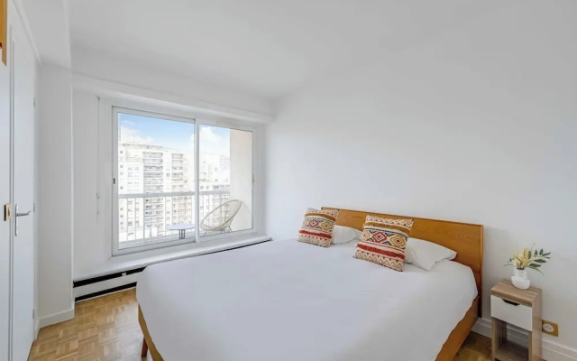 Bright Flat - 1bdr/4p- Near Paris and La Defense