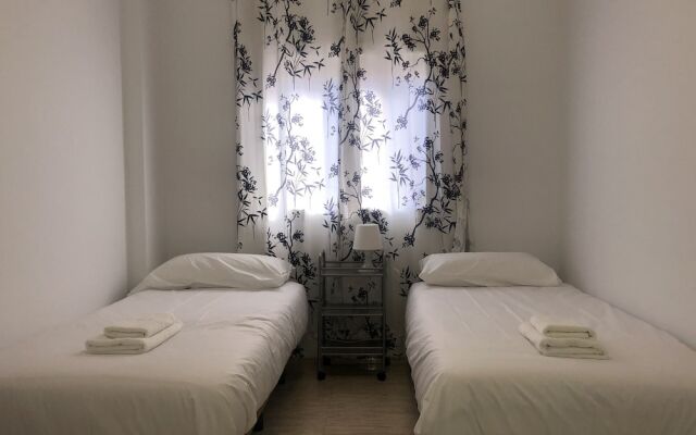 Penthouse with terrace. Mountain and sea views