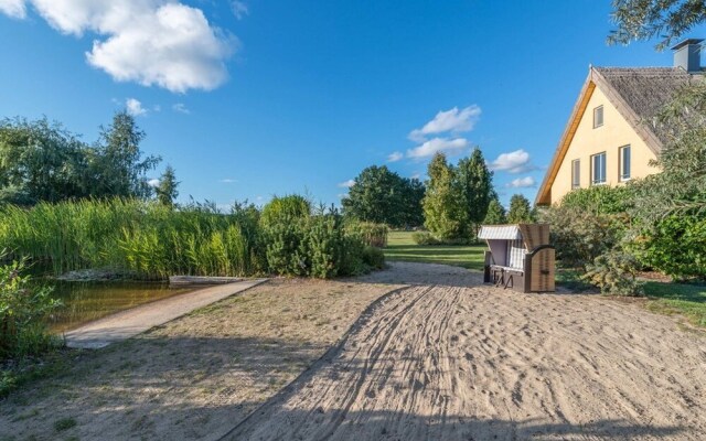 Reetdachhaus in Krienke