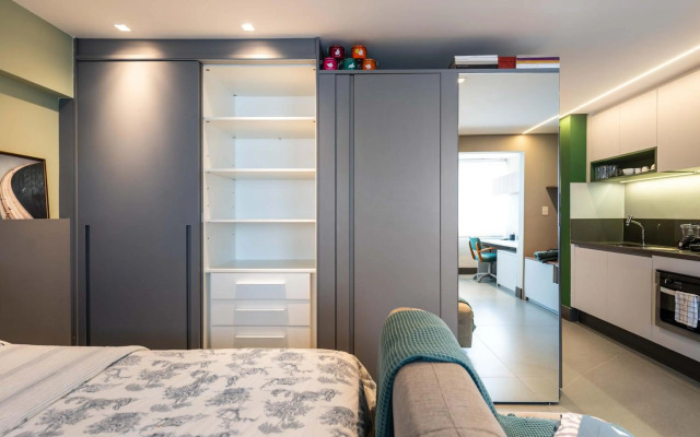 Pinheiros Faria Lima, Novo, 38M2, WIFI500MB