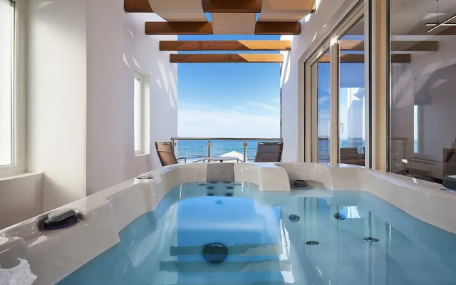 Rodo Seafront Villa with private pool