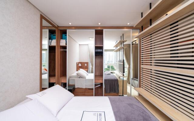 Flat acolhedor no Setor Bueno - TH0903